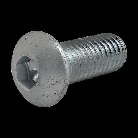 80/20 M8-1.25 Socket Head Cap Screw, Button, Zinc Plated Steel, 20 mm Length 19-8320