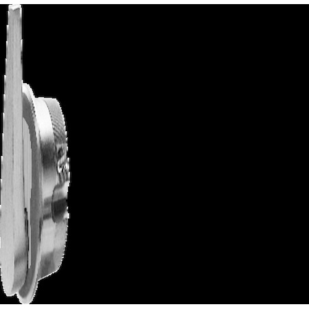 Best Mortise Cylinder 1E, Turnknob, C413 Cam, Satin Chrome 1EA6A4C413RP3626