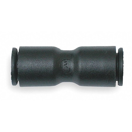 1/4 Inch Union Connectors - 10-Pack Gray Plastic Tube Adapters For Plumbing