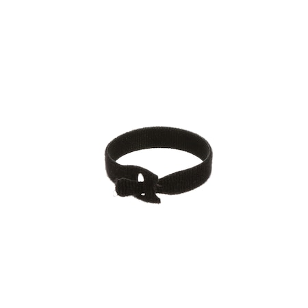 Velcro Brand Back-to-Back Strap, No Adhesive, 6 in, 3/4 in W, Black, 1200 PK 170790