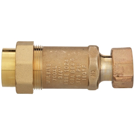 Wilkins Dual Check Valve, 1UFMX1UF-700XL 1UFMX1UF-700XL