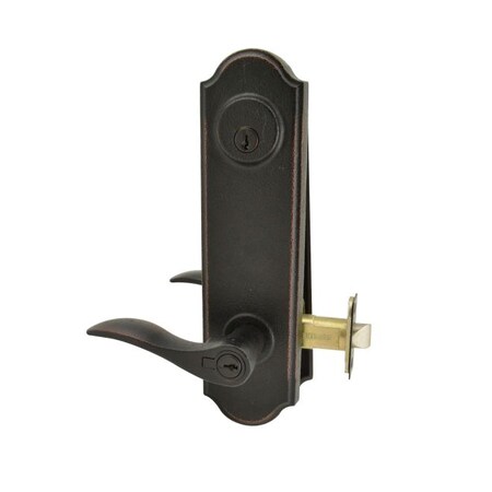Weslock LH Carlow Tramore SGL CYL Deadbolt Keylock ORB L7651H1H1SL2D