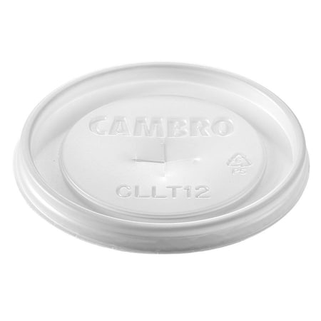 Cambro Disposable Lid fits 12oz. Laguna Tumbler EACLLT12190