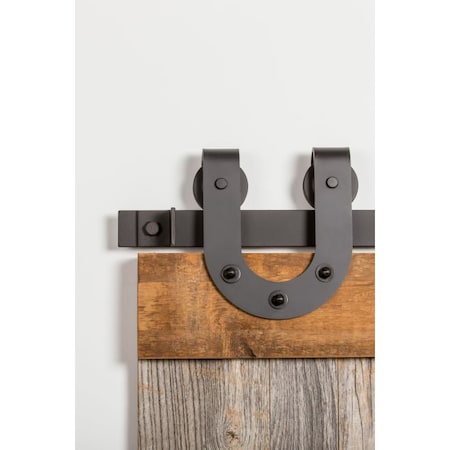 Leatherneck Flat Black Barn Door Hardware 0115-0003 00 0115-0003
