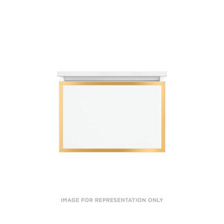 Robern Profiles, 24X15X21, Ful, M Gry, M Gld VP24H2D21F27N82