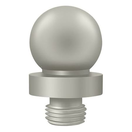 Deltana Ball Tip For 6" X 6" Hinge Satin Nickel DSBTL15