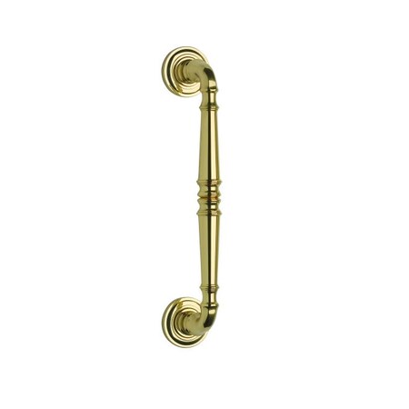 Omnia Traditional 8-5/8" Door Pull Bright Brass 2051.3