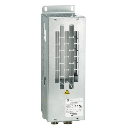 Telemecanique Sensors Braking resistor, Altivar, IP20, 100Ohm, 50W VW3A7701