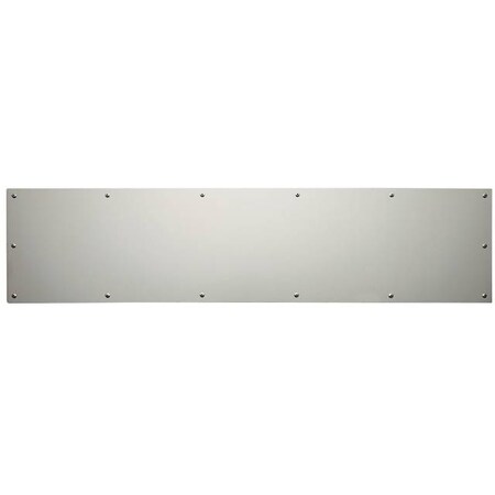 Baldwin Estate Lifetime Satin Nickel Kick Plates 2000.056.0634