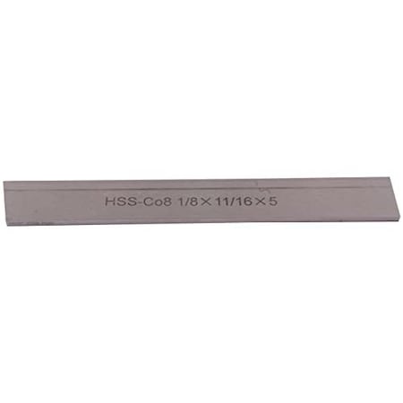 Hhip 1/8 X 11/16 X 5" P3 5% Cobalt Parallel Cut-Off Blade 2000-7035