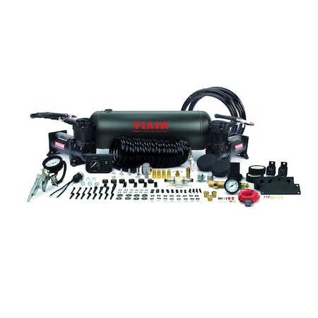 Viair Dual Stealth Black 400C Onboard Air Syst 20016