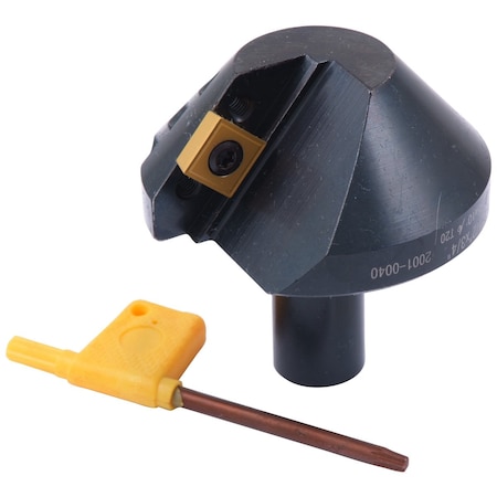 Hhip 1-1/4 to 2-1/4" Indexable 82 Degree Countersink & Chamfer Tool 2001-0040
