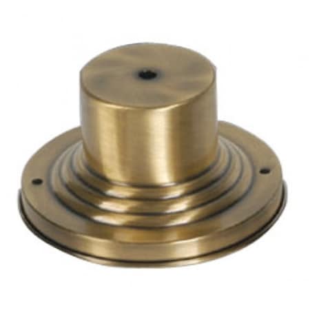 Livex Lighting Antique Brass Outdoor Pier Mount Adaptor 2001-01