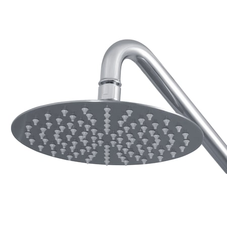 Pulse Showerspas Matte Stainless Steel Showerhead-Island Falls 250Mm 2001-250M