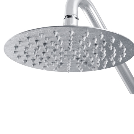 Pulse Showerspas Polished Stainless Steel Showerhead-Island Falls 250Mm 2001-250P