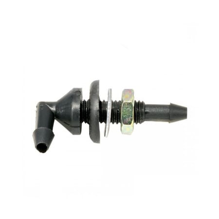 Autotext Heavy Duty Hose Grommet, 90 deg. Elbow 200257