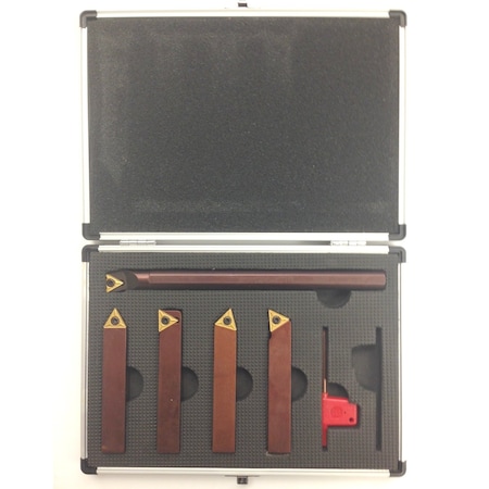 Hhip 5/8" 5 Piece Indexable Turning & Boring Tool Set 2003-0034