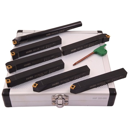 Hhip 7 Piece 1/2" Shank Mini Tool Holder Set 2003-0500