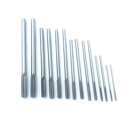 Hhip 14 Piece .125-.501" High Speed Steel Chucking Reamer Set 2006-0001