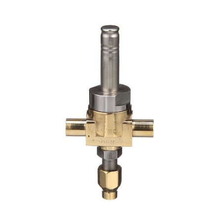 Emerson Solenoid Valve, 3/8"X1/2" Nc W/O Coil 047512