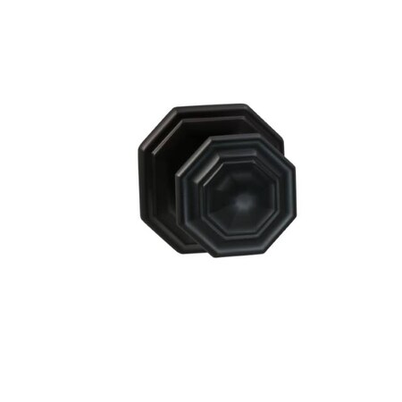 Omnia Knob 2-5/8" Rose Pass 2-3/8" BS T 1-3/4" Doors Oil Rubbed Bronze 201 201/00B.PA10B
