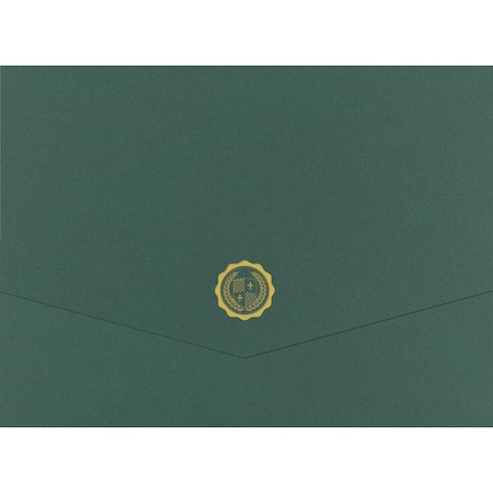 Great Papers Certificate Cover, Tri-Fold, Green, PK5 20103780