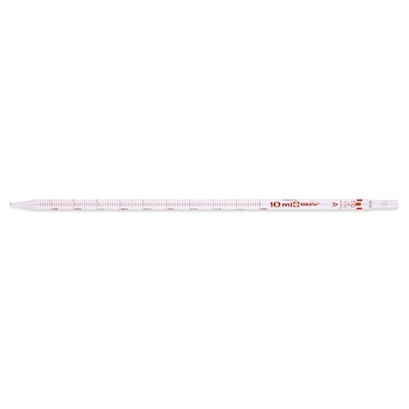 Vee Gee Serological Pipet, 10mL, 0.1 grad, PK12 2011A-10