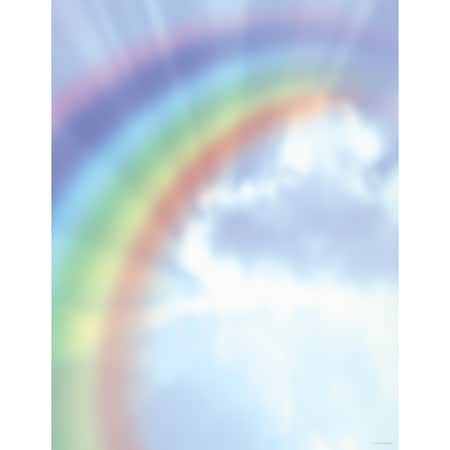 Great Papers Stationery Letterhead, Rainbow Bri, PK80 2013193
