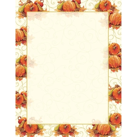 Great Papers Stationery Letterhead, Pumpkin Swi, PK80 2013292