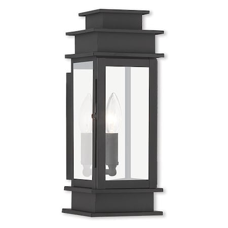 Livex Lighting Princeton 1 Light Black Outdoor Wall Lan 2013-04