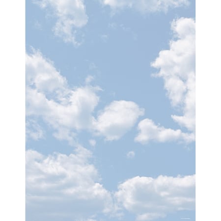 Great Papers Stationery Letterhead, Clouds, 8.5x11, PK80 2014106