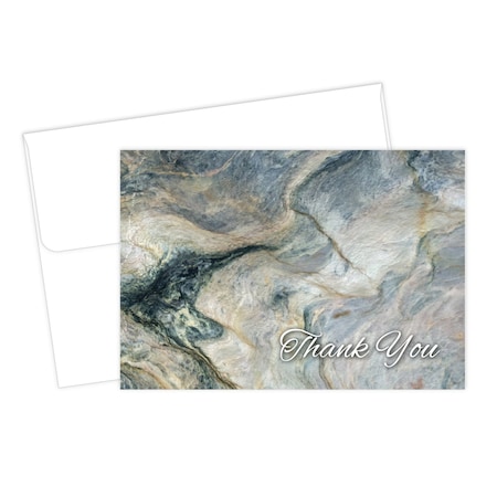 Great Papers Thank You Card and Envelopes, Marb, PK50 2015125