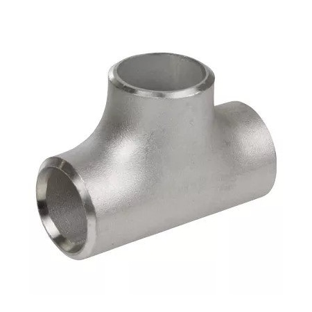 Zoro Select Tee, 304 SS, 6 in Pipe Size, Buttweld 4381018700