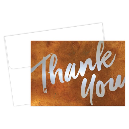 Great Papers Thank You Card W/Envelopes, Wall Co, PK50 2017054