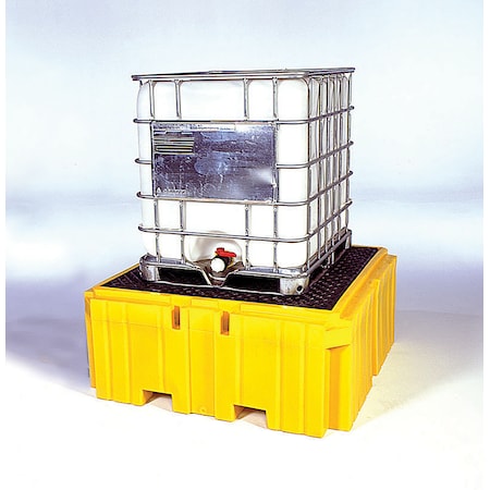 Astro Optics Ibc Spill Pallet, 62"x62", 365gal Cap 201812
