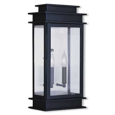 Livex Lighting Princeton 2 Light Bronze Outdoor Wall Lantern 2018-07