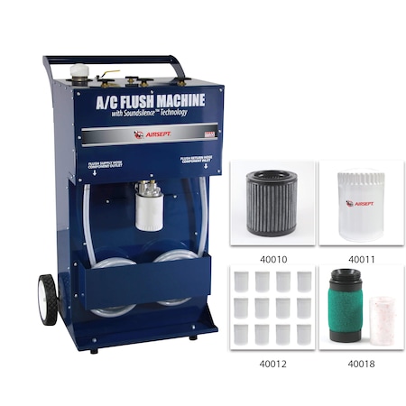 Airsept A/C Charcoal Filter, 4-3/4" H x 4-1/4" W 40010