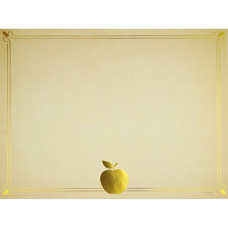 Great Papers Certificate Gold Foil Bright Apple, PK15 2020003