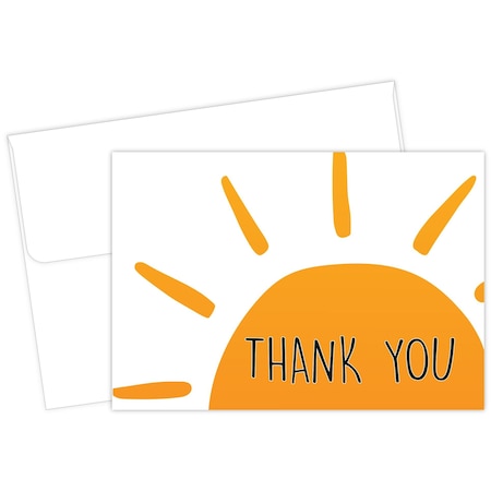 Great Papers Thank You Card and Envelopes, Rise, PK25 2020028