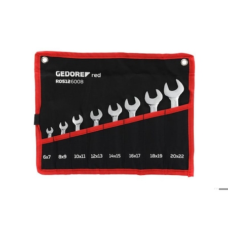Gedore Double Open-Ended Wrench Sets 3301081