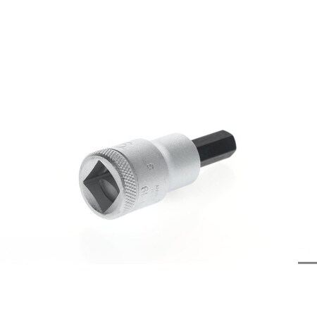 Gedore Screwdriver Bit Socket, 1/2", In-Hex 9mm IN 19 9