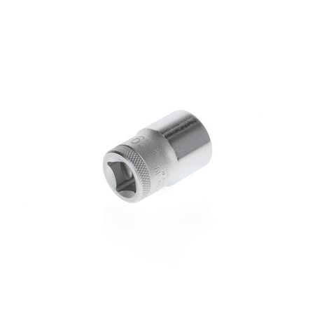 Gedore 1/2" Drive, 19mm Metric Socket, 6 Points, 1/2", 19mm 19 19