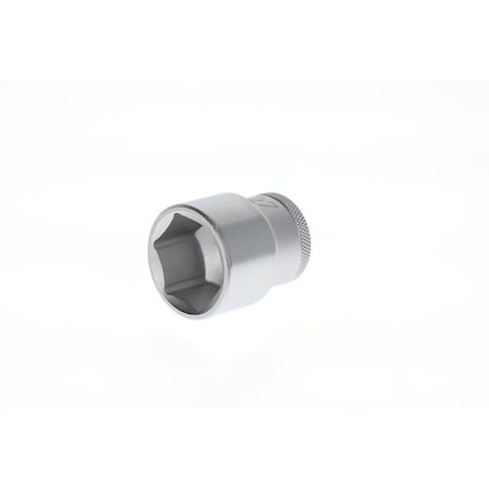 Gedore 1/2" Drive, 27mm Metric Socket, 6 Points, 1/2", 27mm 19 27