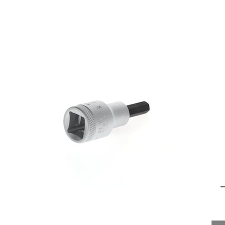 Gedore Screwdriver Bit Socket, 1/2", In-Hex 7mm IN 19 7