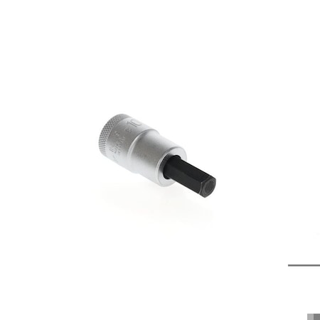 Gedore Screwdriver Bit Socket, 1/2", In-Hex 10mm IN 19 10