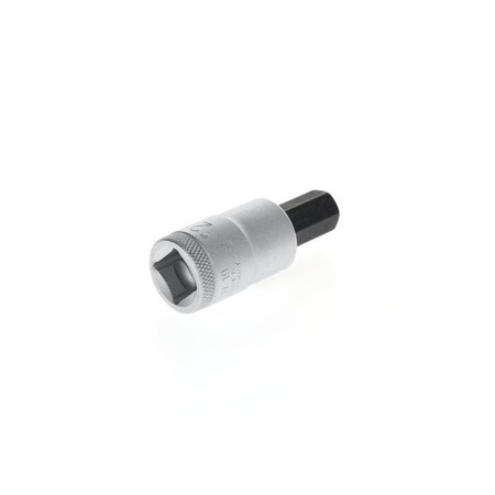 Gedore Screwdriver Bit Socket, 1/2", In-Hex 12mm IN 19 12