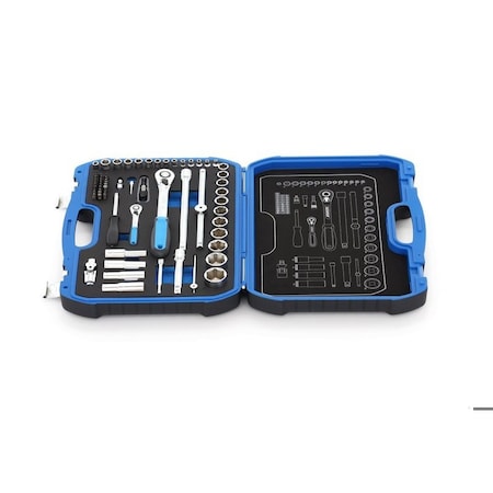 Gedore Socket Set 1/4 in plus 1/2 in, 3108902 3108902