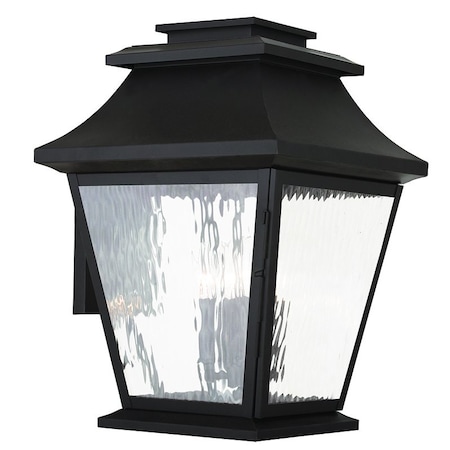 Livex Lighting Hathaway 4 Light Bronze Outdoor Wall Lantern 20240-07