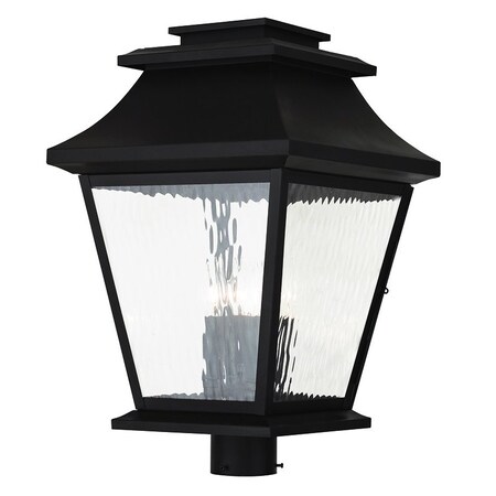 Livex Lighting Hathaway 4 Light Bronze Outdoor Post Top 20244-07