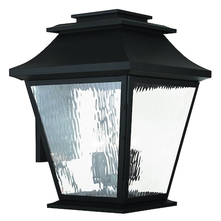 Livex Lighting Hathaway 5 Light Black Outdoor Wall Lantern 20245-04